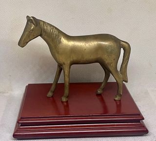 Figura de Bronce Caballo Antigua