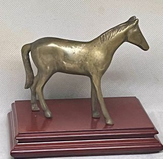 Figura de Bronce Caballo Antigua