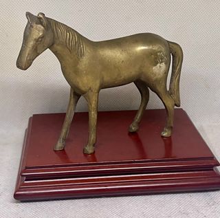 Figura de Bronce Caballo Antigua
