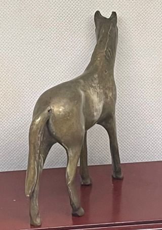 Figura de Bronce Caballo Antigua