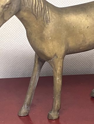 Figura de Bronce Caballo Antigua