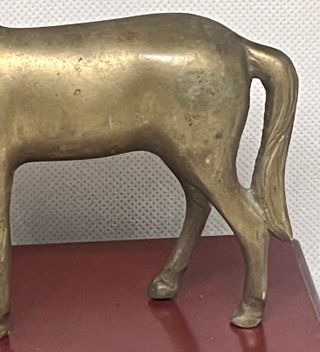 Figura de Bronce Caballo Antigua