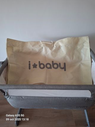 Cuna de viaje para bebé
Coge todo en la bolsa.