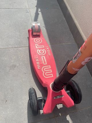 Patinete Micro Maxi Plegable Rosa 