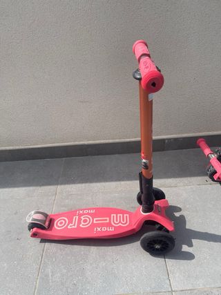 Patinete Micro Maxi Plegable Rosa 