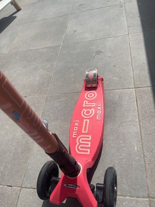 Patinete Micro Maxi Plegable Rosa 