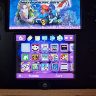 Nintendo 2DS Azul y Negra