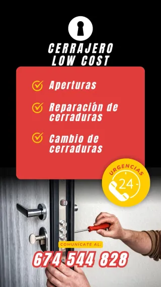 Cerrajero 24/7 rapido y económico