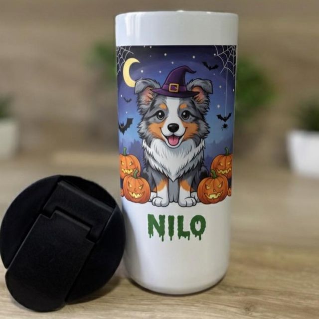 Vaso Térmico Edicion Halloween Avatar Mascotas
