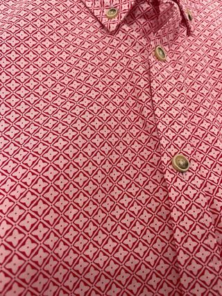 Camisa estampada manga corta