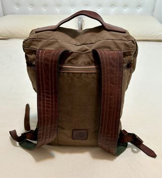 Zaino Campomaggi in canvas e pelle - Made in Italy
