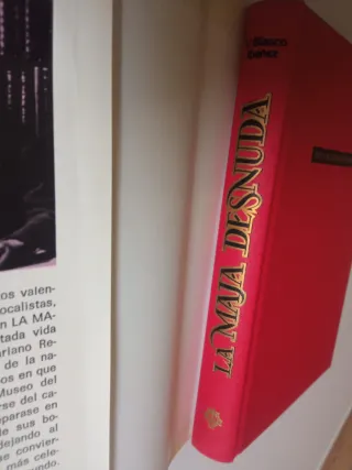 Libro    La maja desnuda, de V. Blasco Ibáñez