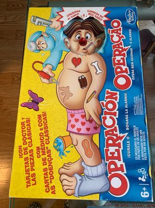 Juego Operación Hasbro
funciona perfecto