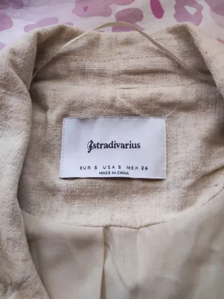 Americana ligera beige