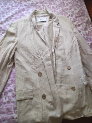 Americana ligera beige