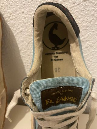 Zapatillas El Ganso Mujer Azul/Gris