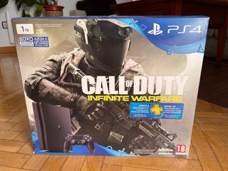 PS4 1TB Negra + Mando y 3 Juegos