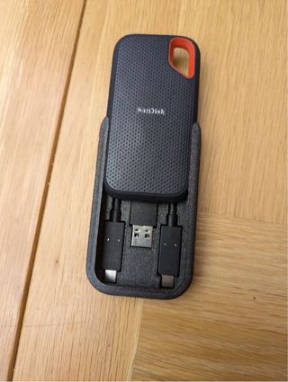 Funda para disco duro SSD Sandisk en 3D