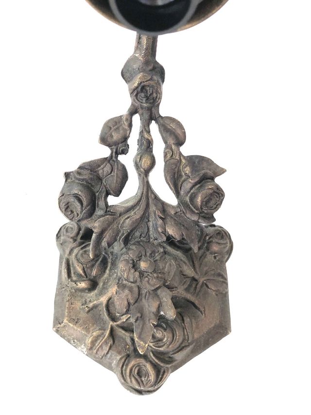 Apliques forja antiguos rosas.