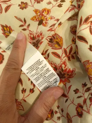 Americana Massimo Dutti Camel Talla 36