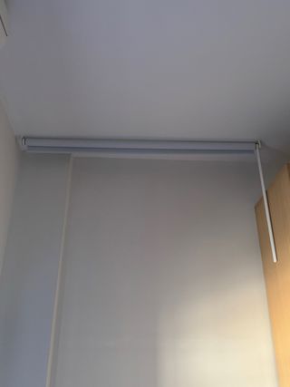 Estor enrollable blanco Ikea