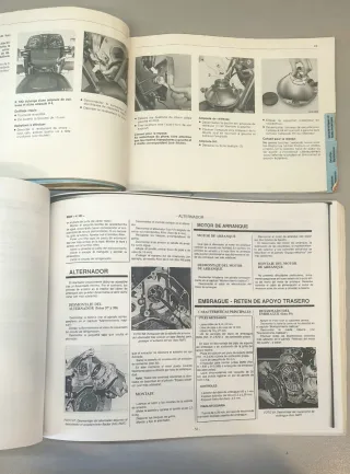 LIBRO TALLER BMW K100 EN ESPAÑOL+LIBRO INSTRUCCI.