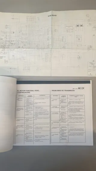 LIBRO TALLER BMW K100 EN ESPAÑOL+LIBRO INSTRUCCI.
