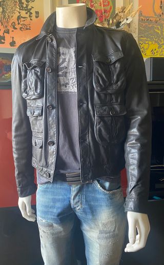 Cazadora Biker Neil Barrett Negra