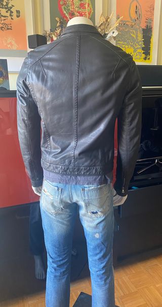 Cazadora Biker Neil Barrett Negra