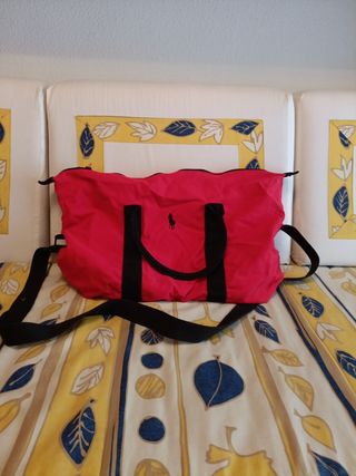 Bolsa de deporte Polo Ralph Lauren roja