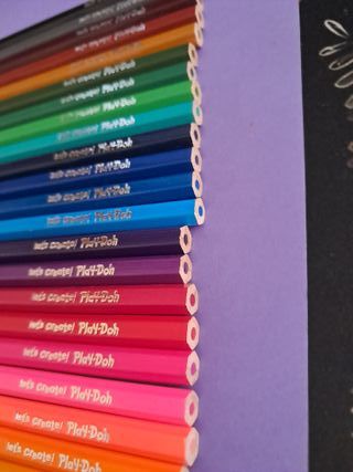 Lote Lápices Colores Play-Doh