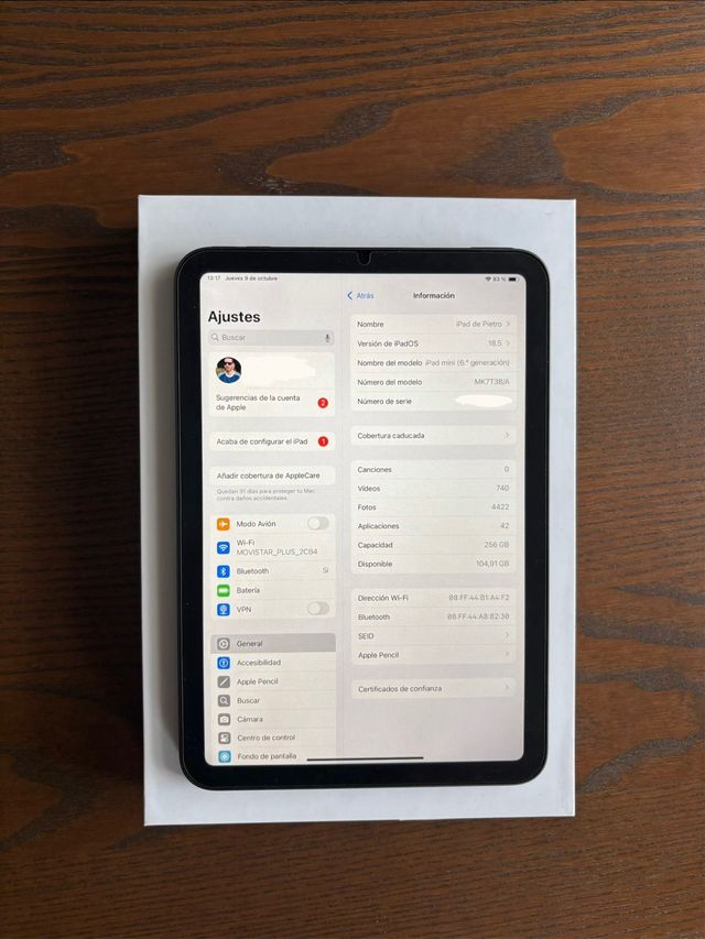 iPad mini 6 - 256 GB