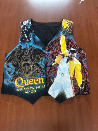 Gilet Queen Freddie Mercury vintage