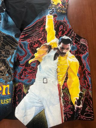 Gilet Queen Freddie Mercury vintage
