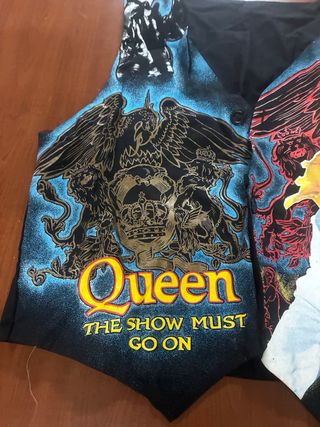 Gilet Queen Freddie Mercury vintage