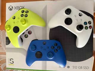 Controller Xbox Series S 3 (blu, bianco, giallo)