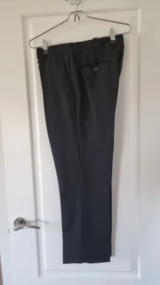 Pantalón de vestir Viktor & Rolf negro