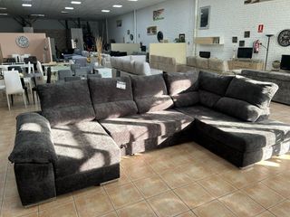 Sofá Rinconera 7 Plazas Antimanchas + Arcon NUEVO