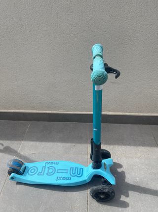 Patinete Micro Maxi Plegable Azul