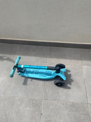 Patinete Micro Maxi Plegable Azul