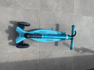 Patinete Micro Maxi Plegable Azul