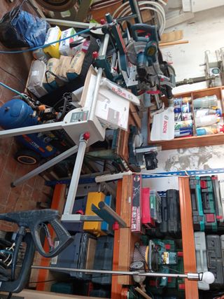 Ingletadora Bosch GTA 2600 Profesional accesorios 