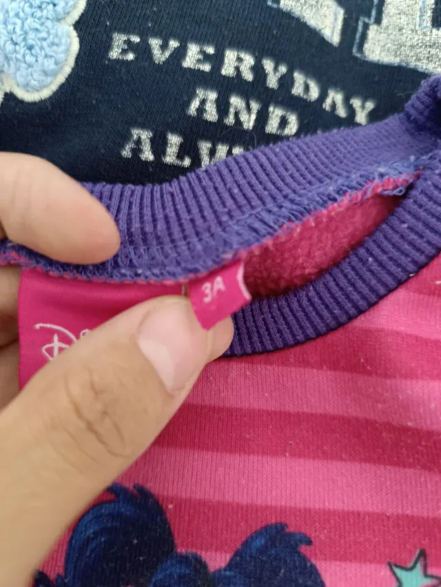 Lote 5 sudaderas infantiles