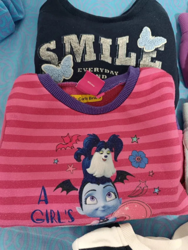 Lote 5 sudaderas infantiles