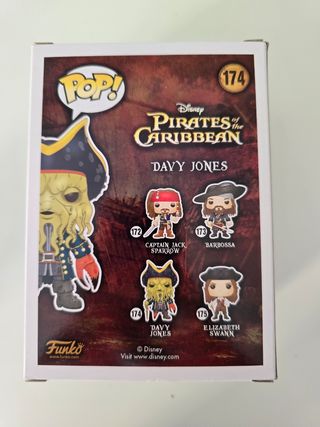 Davy Jones #174 Piratas del Caribe Funko Pop