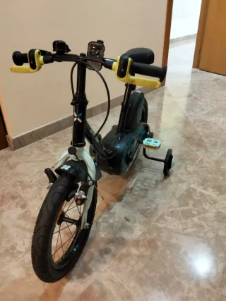 Bicicleta infantil Btwin 14 como nueva