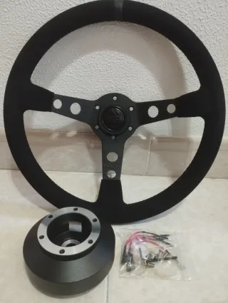 Volante semidesplazado y piña Subaru Impreza