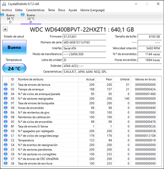 Ordenador portátil SSD Packard Bell EasyNote