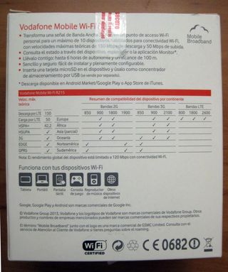 Módem 4G Huawei R215 portátil