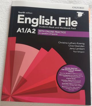 Libro English File Student's Book and Workbook